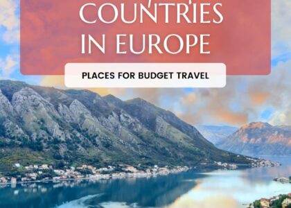 cheapest places to travel