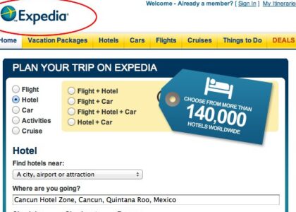 expedia packages
