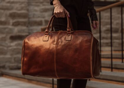 best leather duffle bag