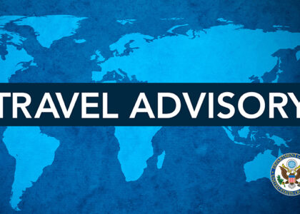 cdc travel advisory