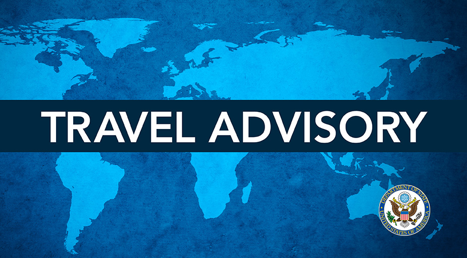 cdc travel advisory