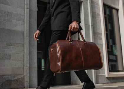 leather travel bags for men