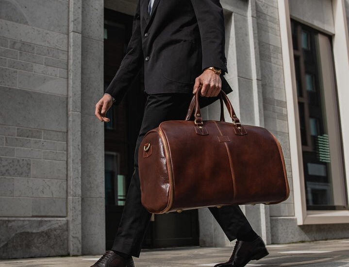 leather travel bags for men