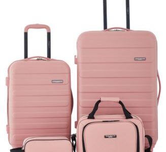 suitcase and bag set