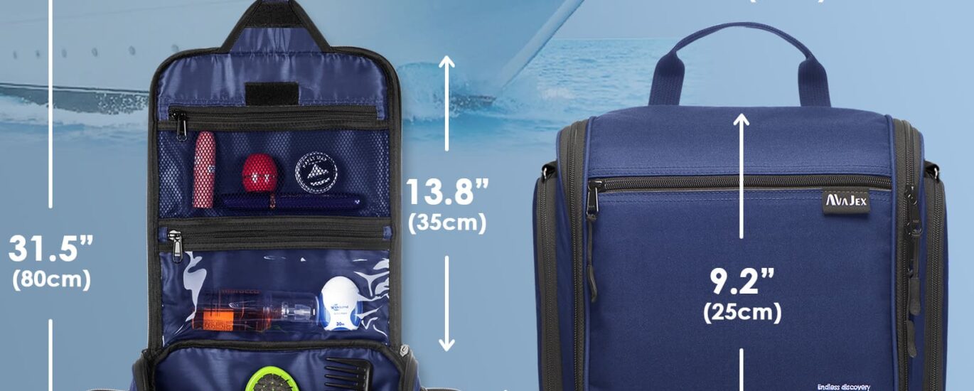 large toiletry travel bag