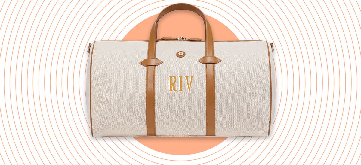 leather overnight bag womens