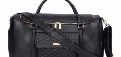 luxury weekender bag