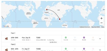 round trip flights